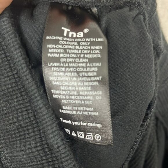 TNA Aritzia waffle knit thermal joggers Sz XS - Picture 11 of 15